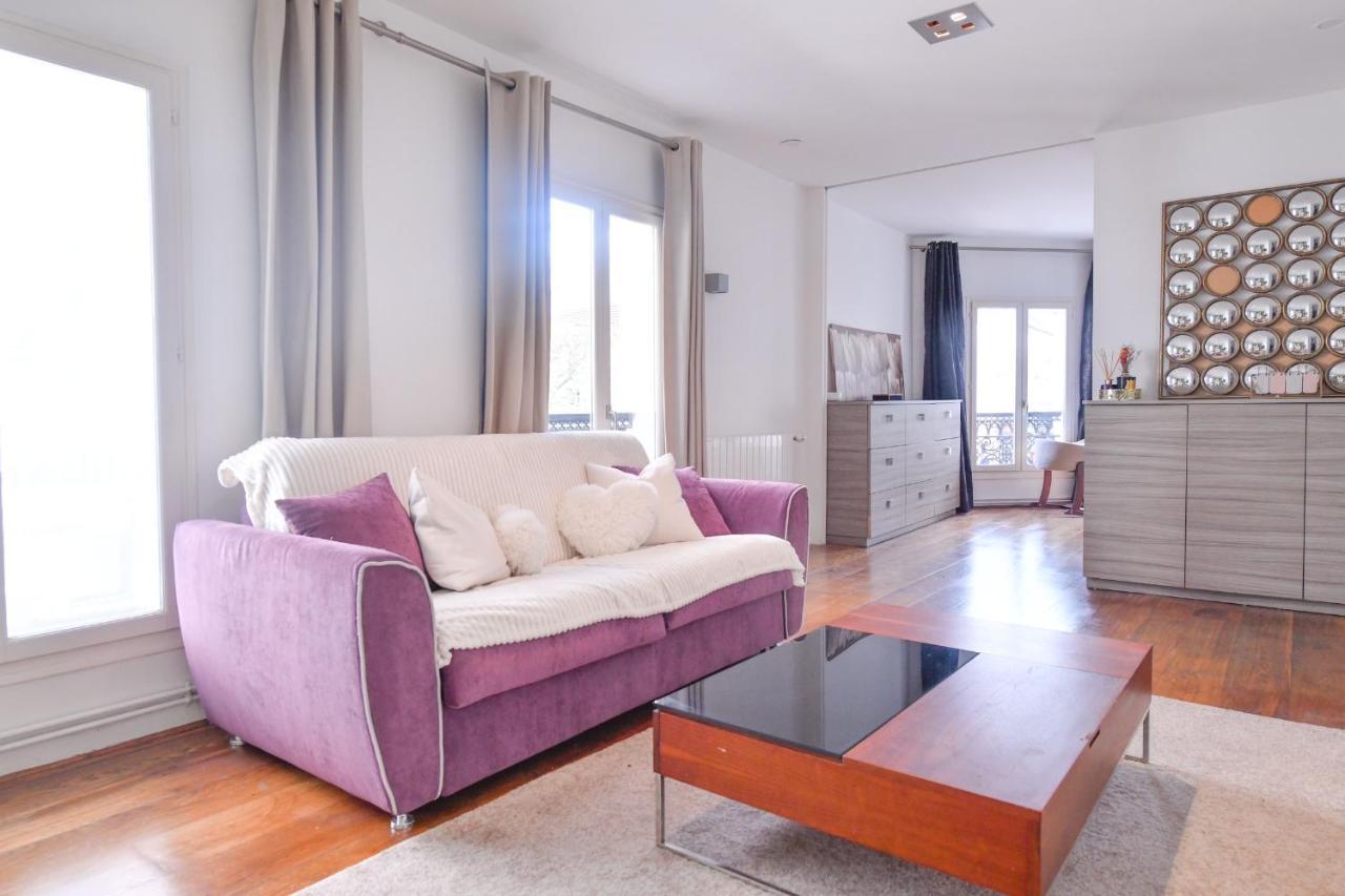 Appartement Loft Lumineux Hyper Centre Vincennes Rer A 5 Min - Parking Gratuit Extérieur photo