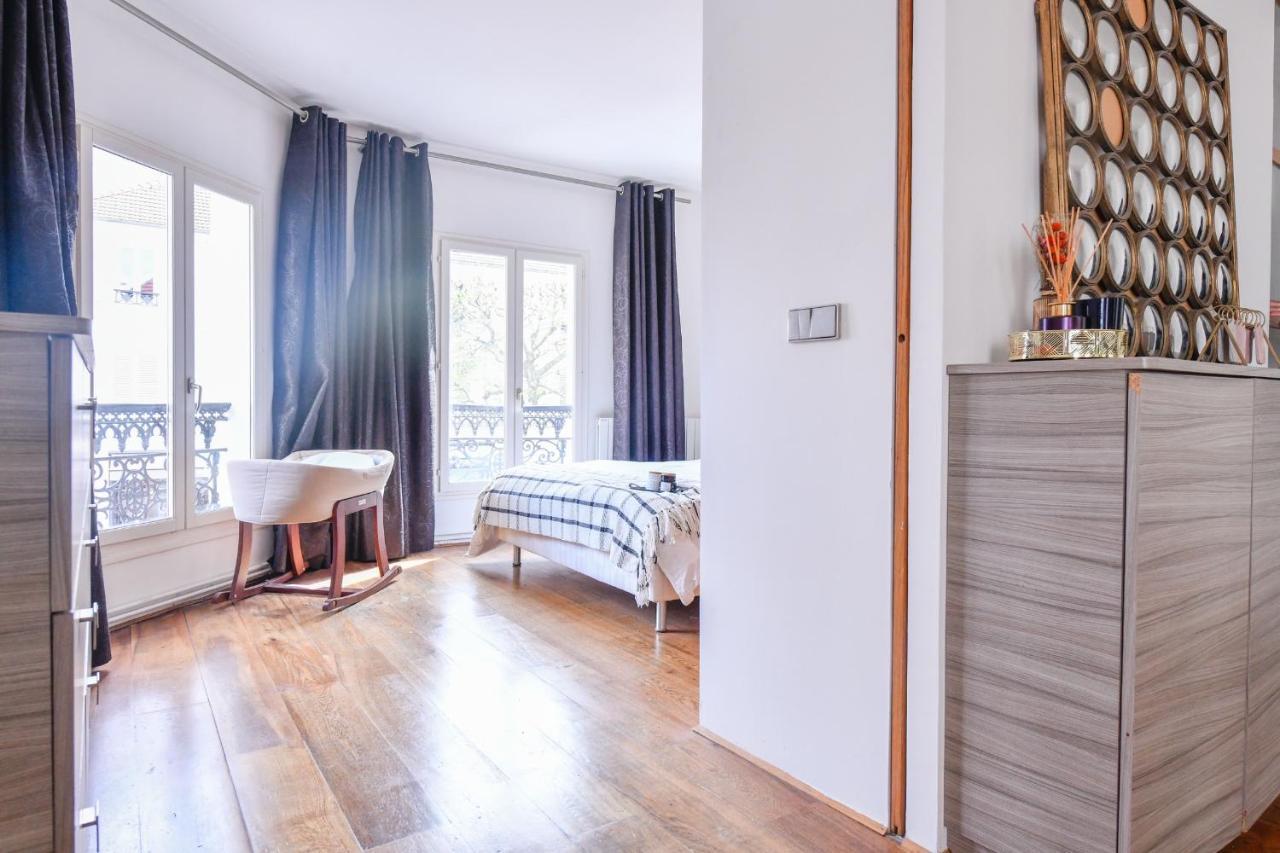 Appartement Loft Lumineux Hyper Centre Vincennes Rer A 5 Min - Parking Gratuit Extérieur photo