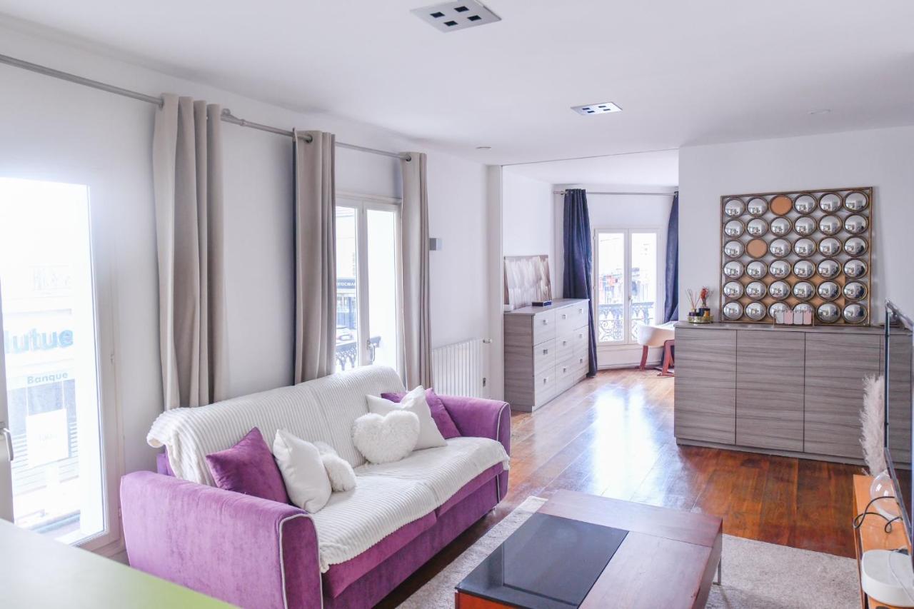 Appartement Loft Lumineux Hyper Centre Vincennes Rer A 5 Min - Parking Gratuit Extérieur photo