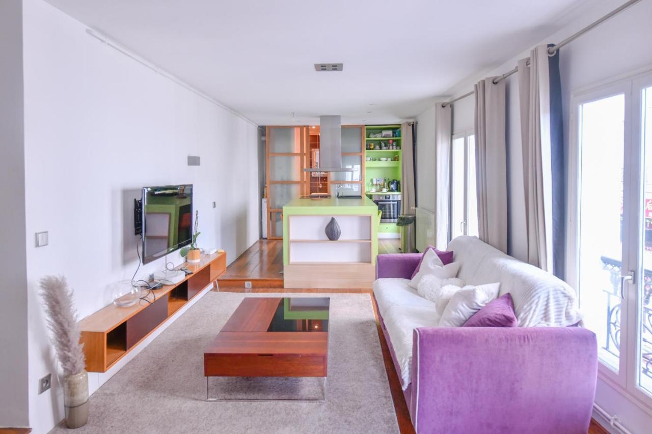 Appartement Loft Lumineux Hyper Centre Vincennes Rer A 5 Min - Parking Gratuit Extérieur photo
