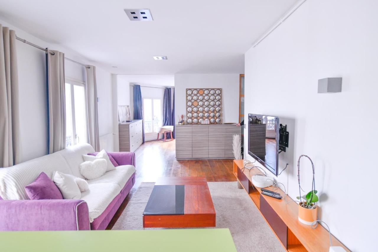 Appartement Loft Lumineux Hyper Centre Vincennes Rer A 5 Min - Parking Gratuit Extérieur photo