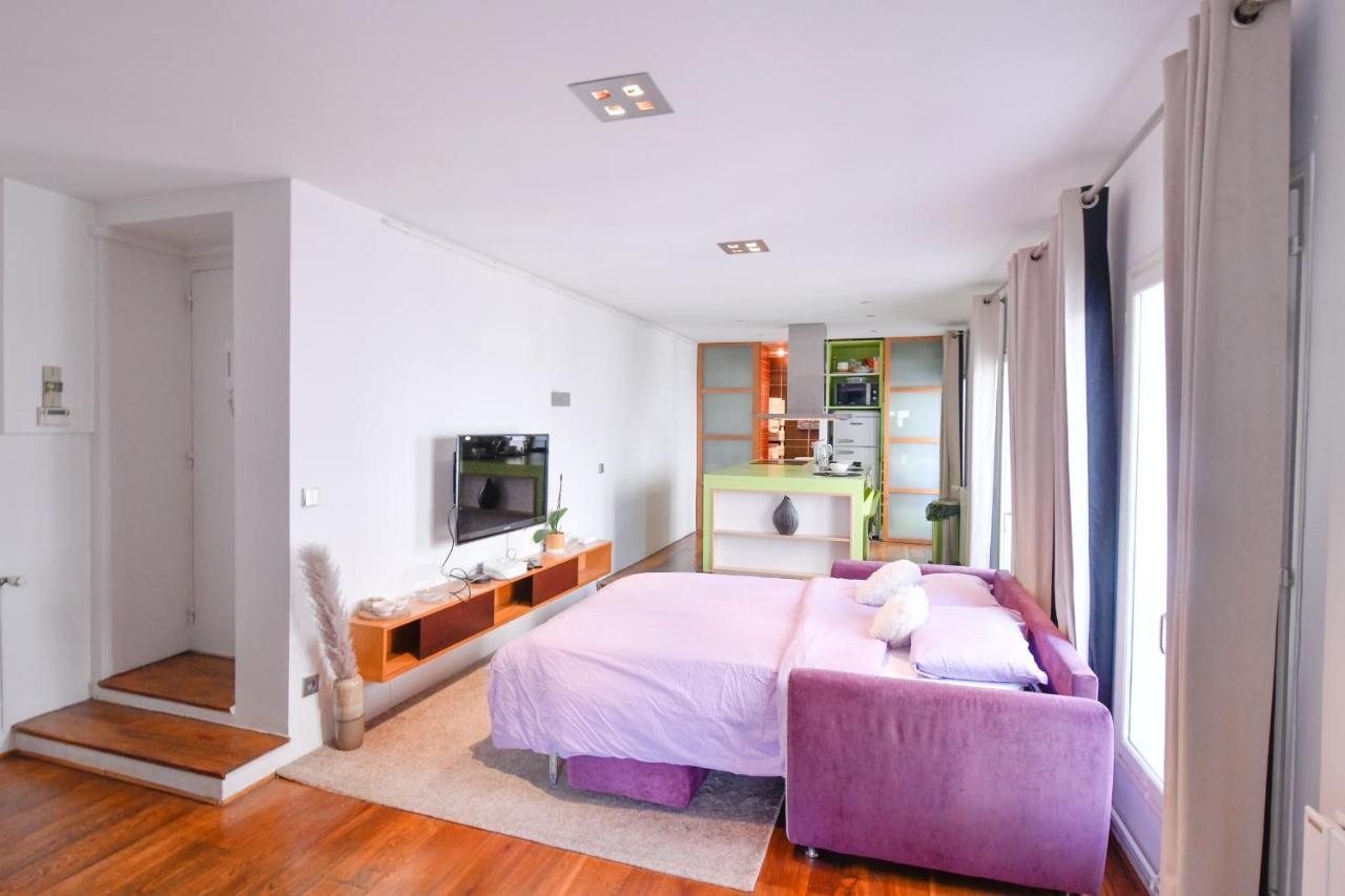 Appartement Loft Lumineux Hyper Centre Vincennes Rer A 5 Min - Parking Gratuit Extérieur photo
