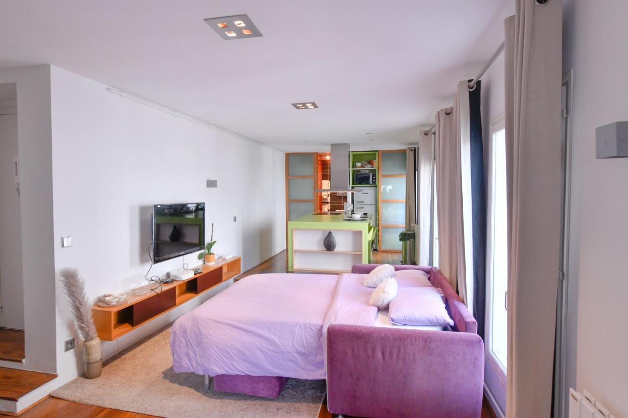 Appartement Loft Lumineux Hyper Centre Vincennes Rer A 5 Min - Parking Gratuit Extérieur photo